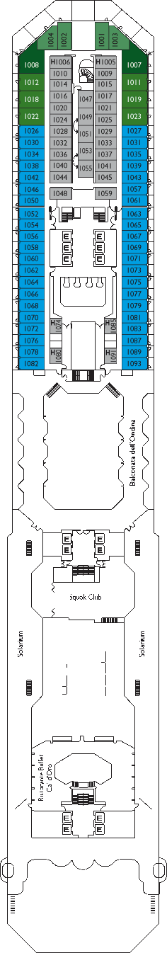 Escorial dek