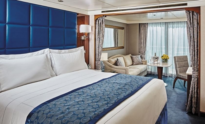 Deluxe window Suite luxe schip Navigator Regent Seven Seas