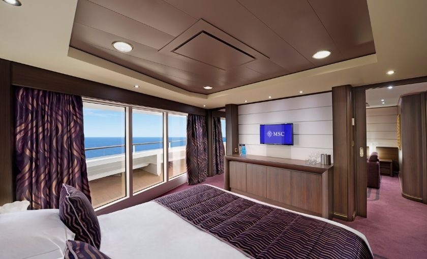MSC preziosa royal suite