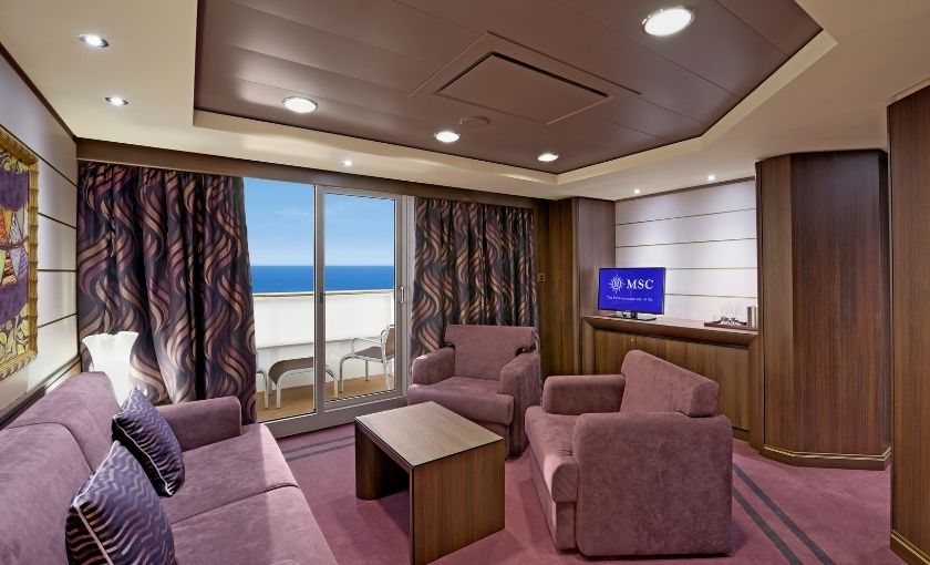 MSC Aurea suite
