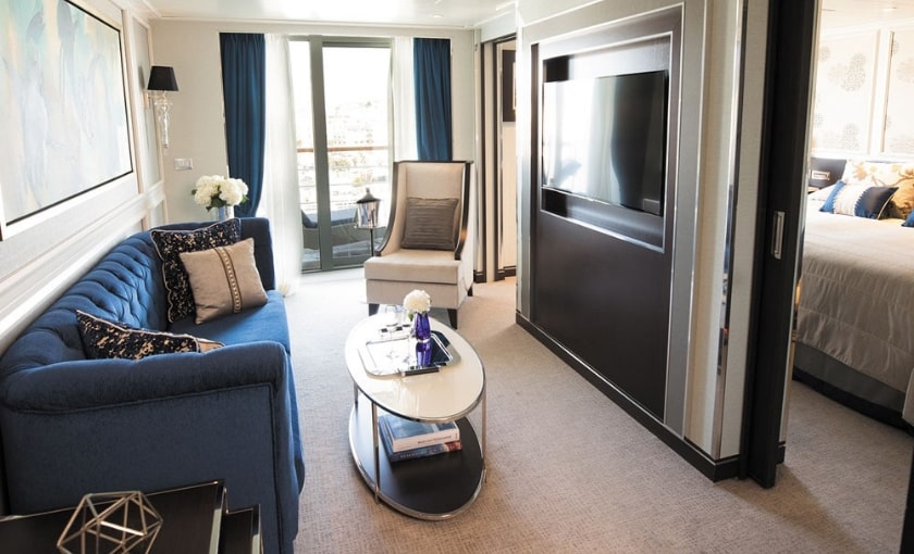 Penthouse Suite luxe schip Regent Seven Seas