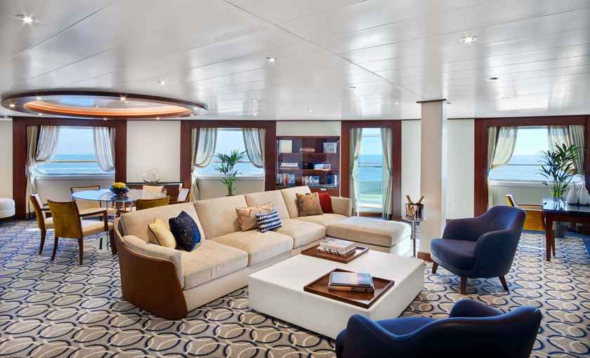 Signature suite Schip Seabourn