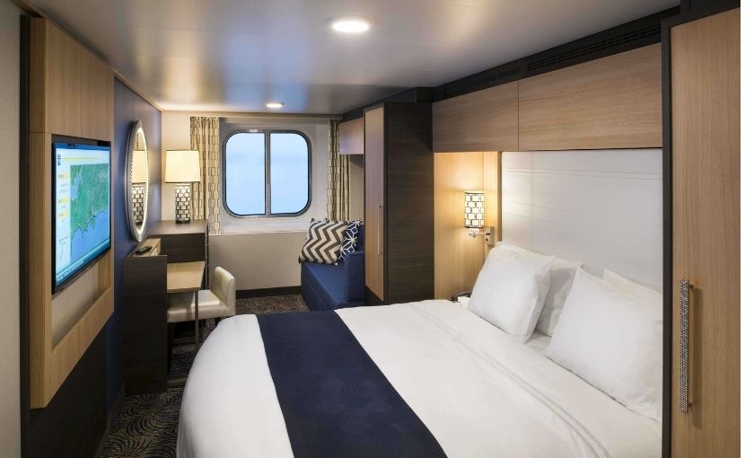 Ovation of the seas buitenhut zonder balkon F