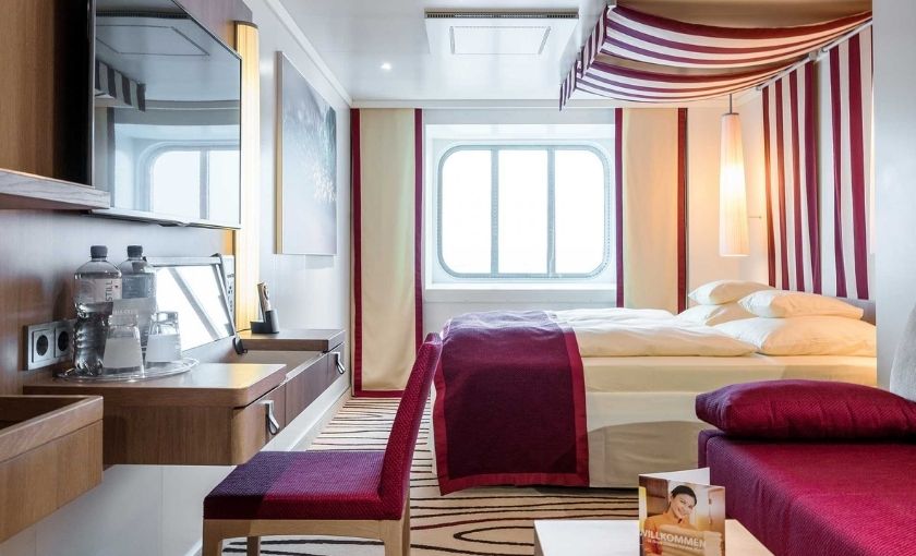 AIDA cruises buitenhut zonder balkon Garantie