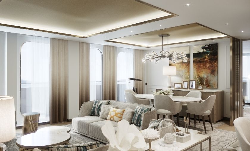 Expedition suite luxe schip Crystal Endeavor