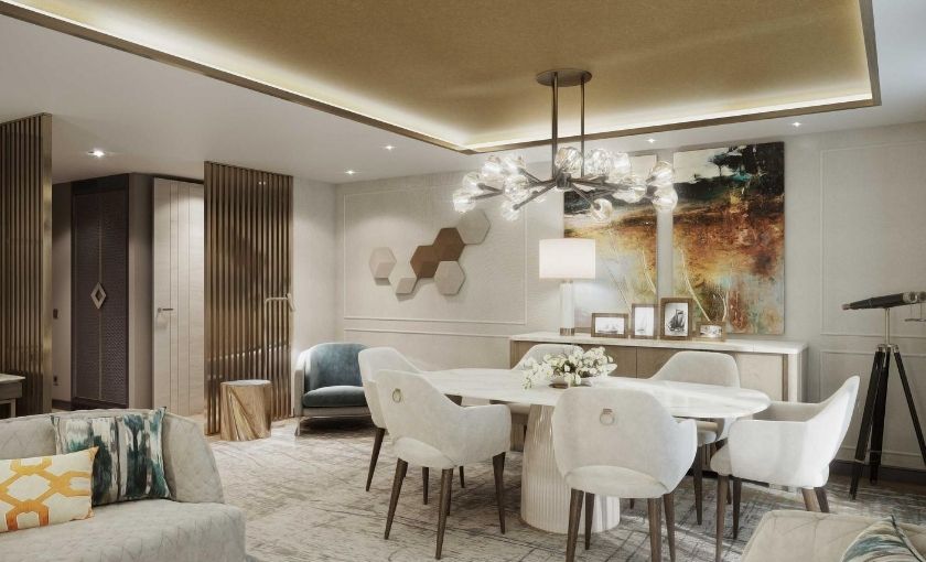 Penthouse suite luxe schip Crystal Endeavor