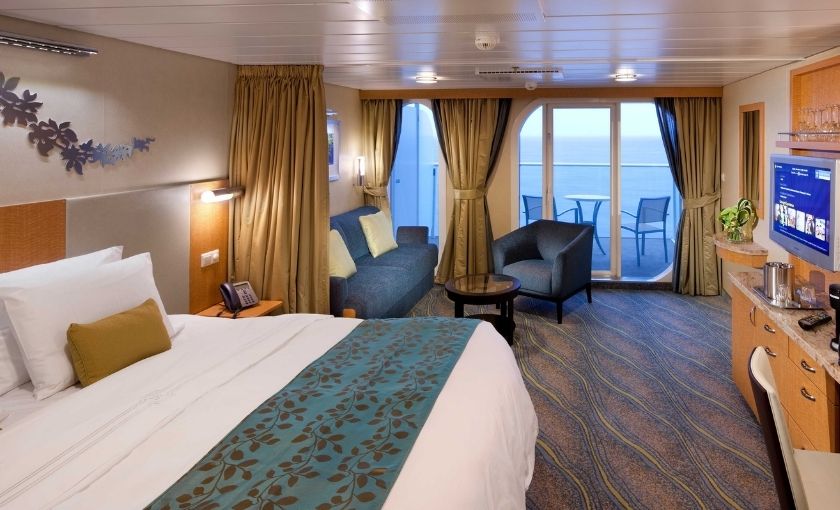 Oasis of the seas buitenhut met balkon C1