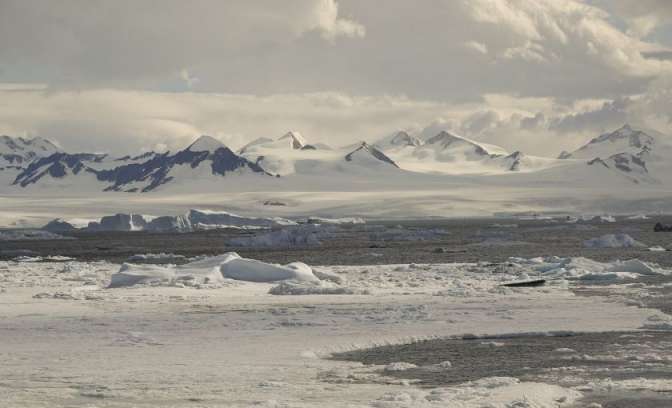 Ijsplateau Antarctica