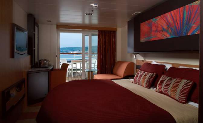 Veranda Suite Celebrity Century schip