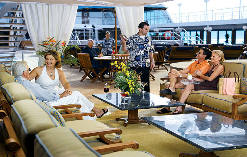 Cocktails aan boord van rederij Oceania 