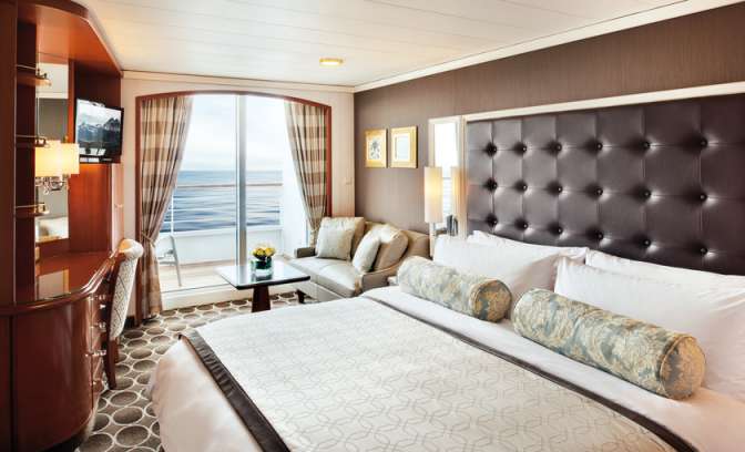 Balkonhut van Crystal Serenity