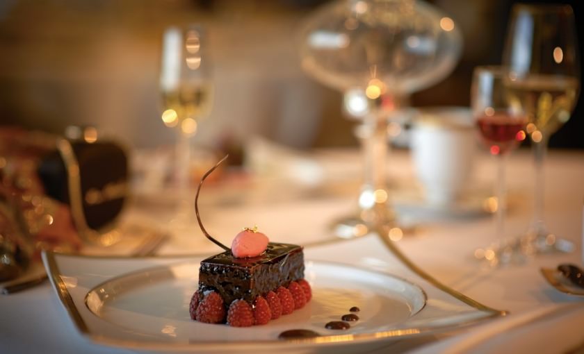 Dessert bij rederij Silverseas