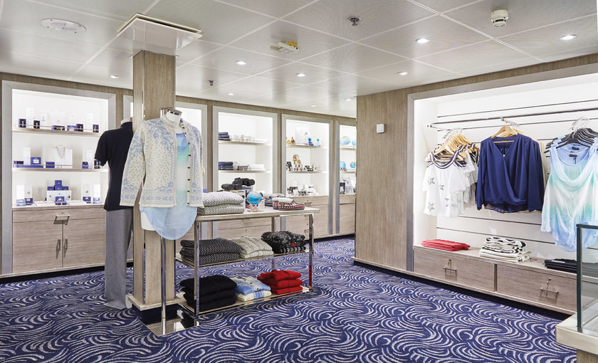 Winkel van cruiseschip Silver Explorers