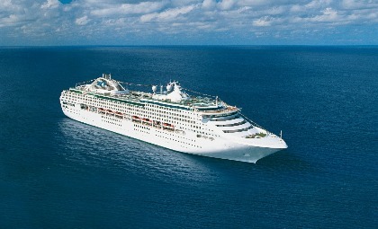 De Sun Princess van rederij Princess Cruises