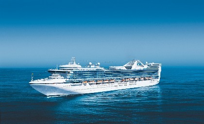 De Star Princess van rederij Princess Cruises