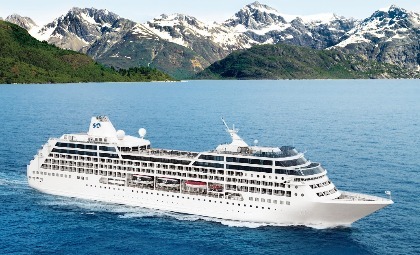 De Pacific Princess van rederij Princess Cruises