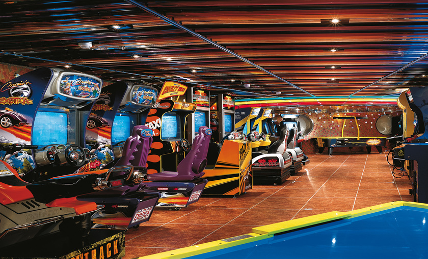 Gamehal cruiseschip Carnival Miracle