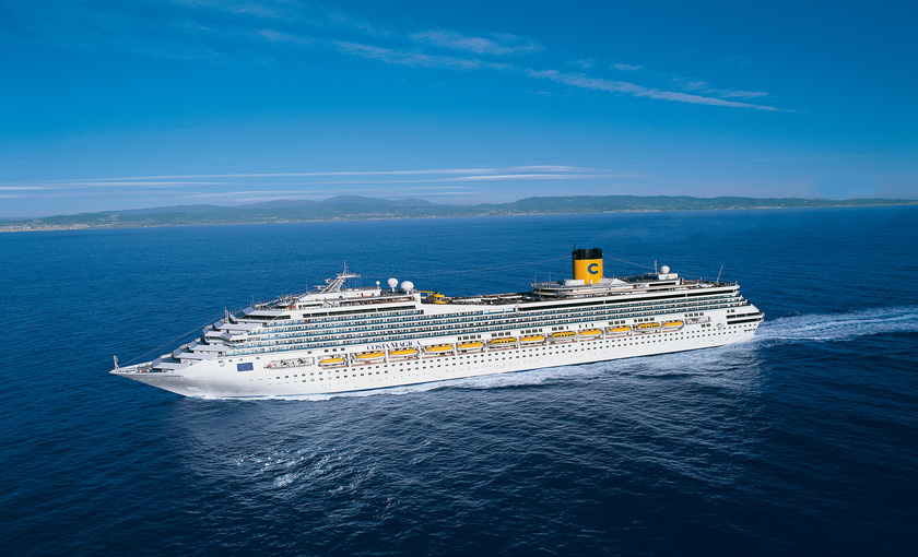 Het schip de Costa Magica