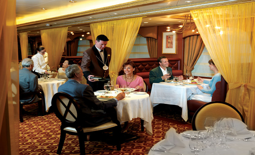 Todd English restaurant op de Queen Victoria