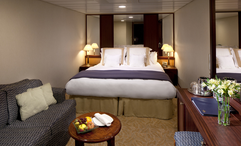 Een binnenhut op de Azamara Quest van Azamara Club cruises