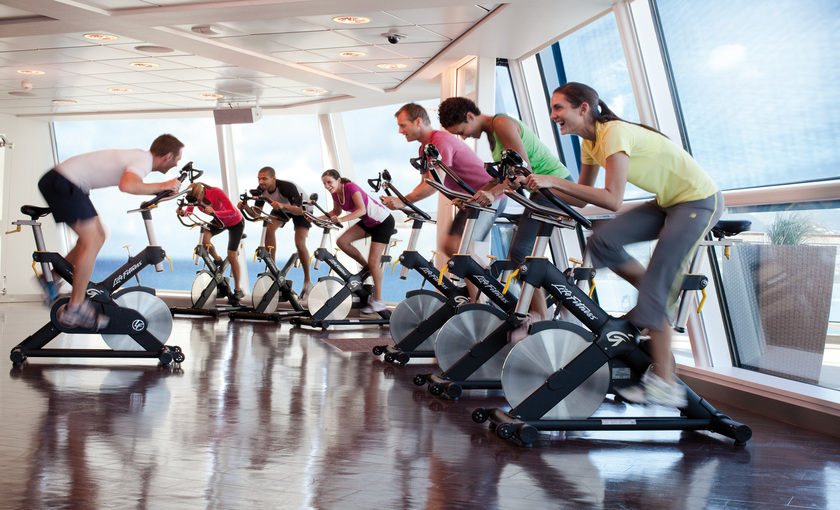Fitness centrum van Celebrity Solstice