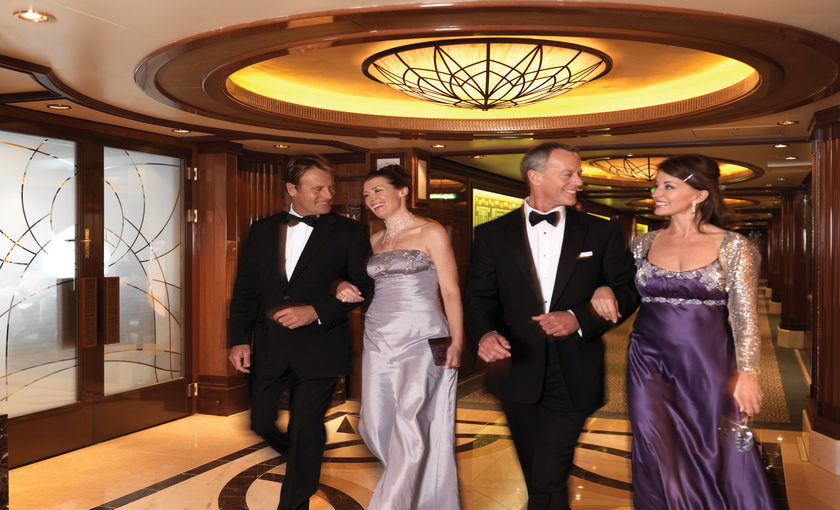 Britannia Club op de Queen Elizabeth