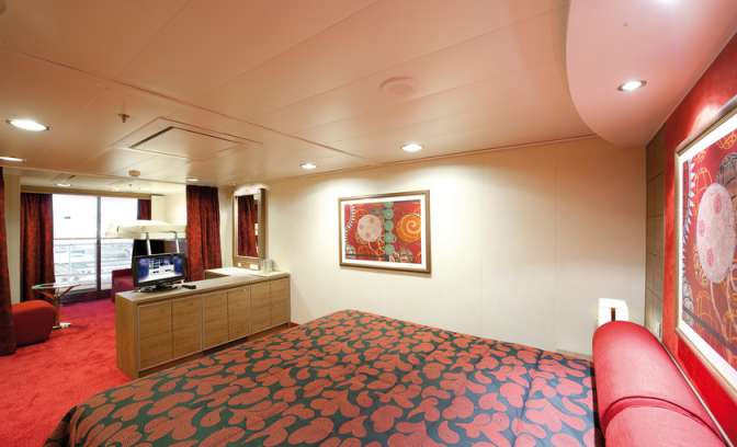 Een familiehut op de MSC Magnifica