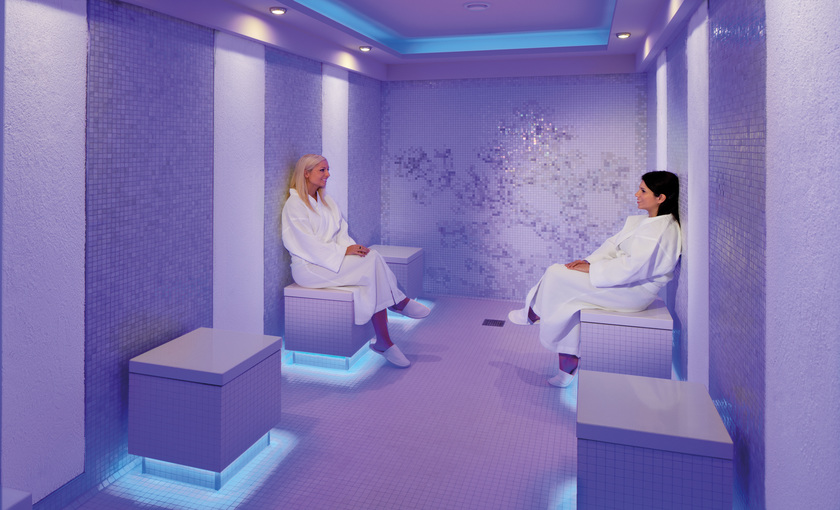 De koude kamer op de Celebrity Reflection van Celebrity cruises