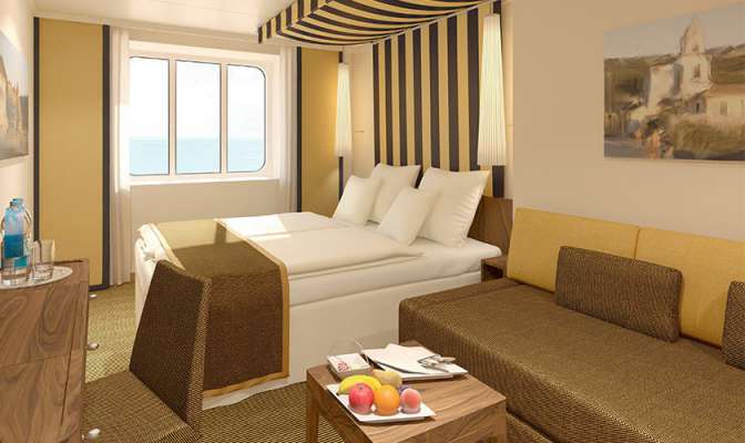 Luxe hut van rederij AIDA