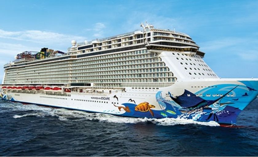 De Norwegian Escape van Norwegian Cruise Line