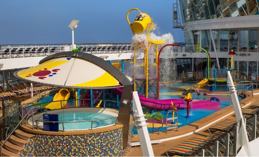 Een Kinderzwembad op de Harmony of the Seas