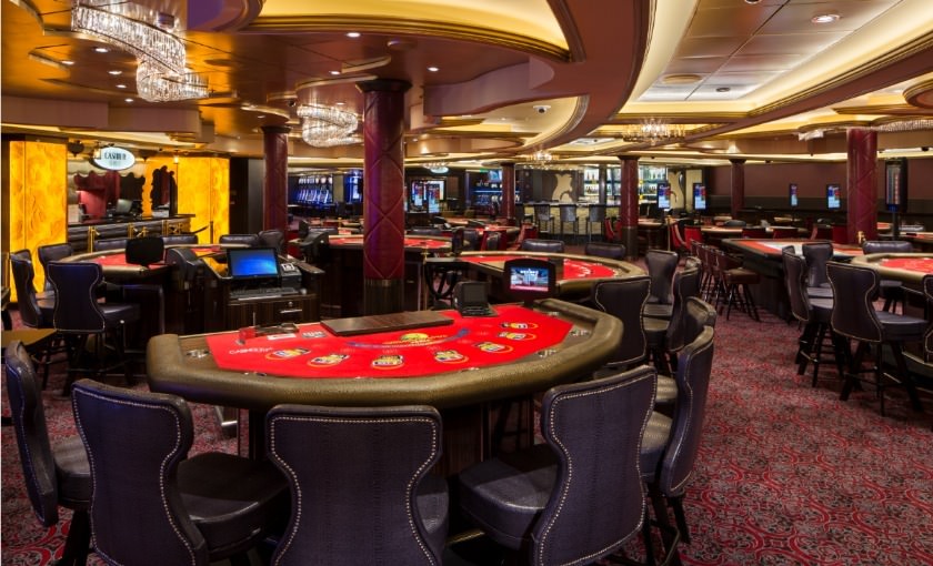 Een casino op de Ovation of the Seas