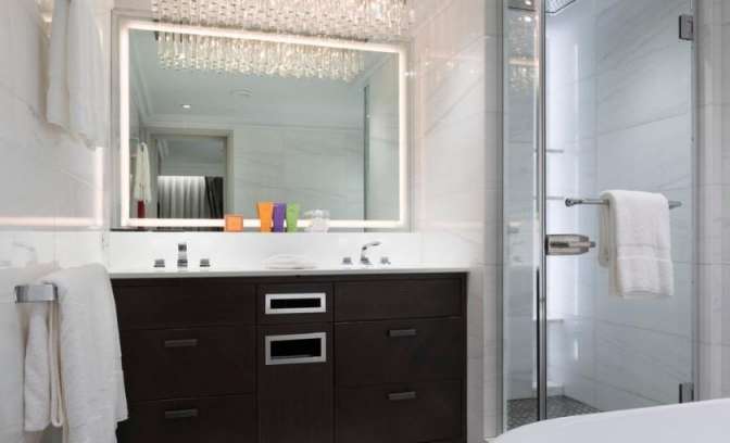 Owner suite badkamer