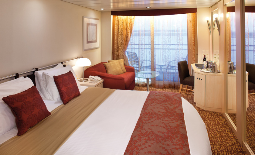 Een balkonhut op de Celebrity Millennium van Celebrity Cruises