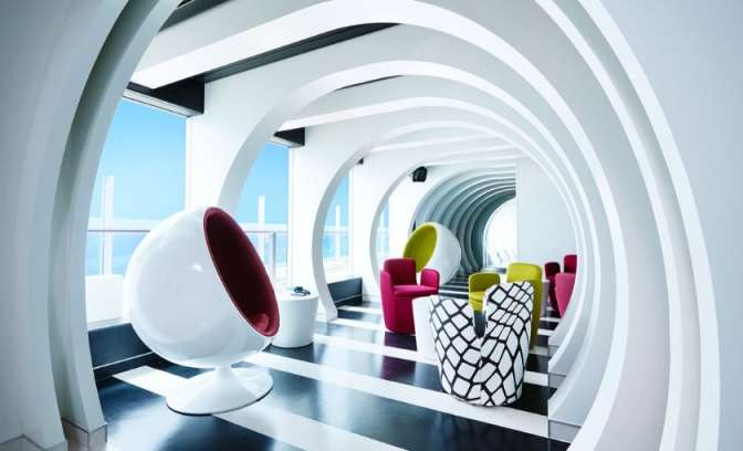 Tiener Lounge op de AidaPerla