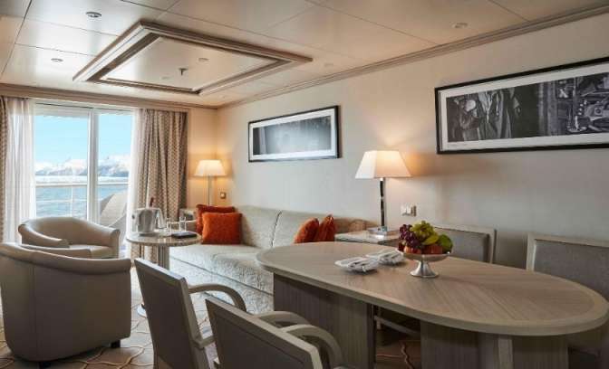 Penthouse Suite op de Silver Cloud Expedition