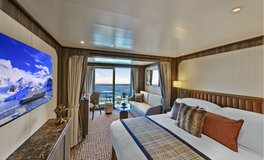 Veranda suite Seabourn Venture