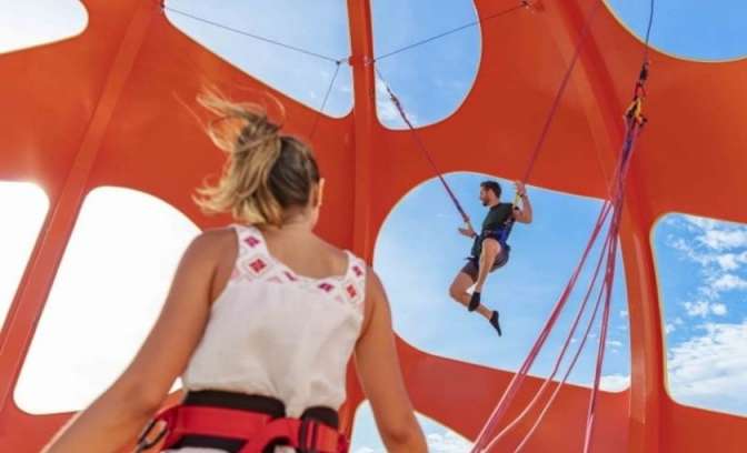 Trampoline Odyssey of the Seas Royal Caribbean