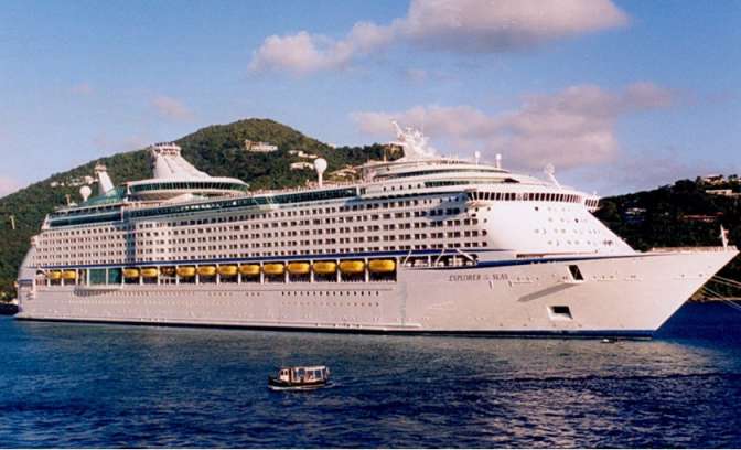 Het schip de Explorer of the Seas