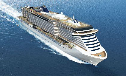 Impressies van MSC Seaside