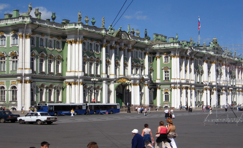 Winterpaleis in St. Petersburg, Rusland