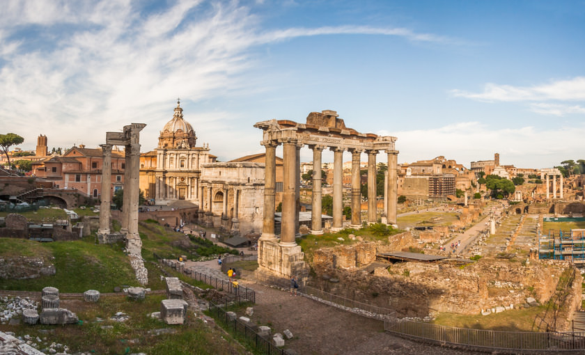 Forum Romanum in rome