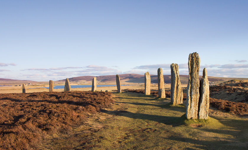 Orkney eilanden in Schotland
